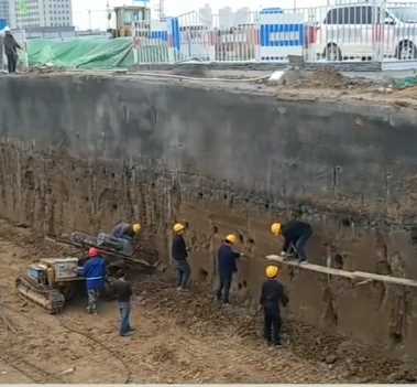 信阳商城县土钉墙支护